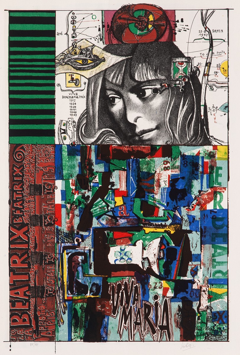 Josef Liesler (1912 - 2005) - Viva Bea(Maria)trix