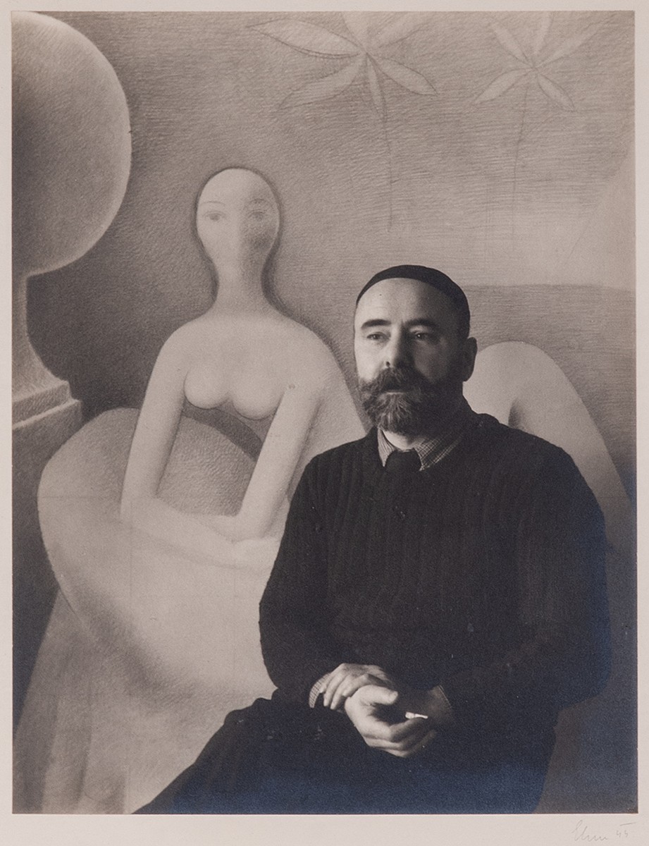 Josef Ehm (1909 - 1989) - Portrét Jana Zrzavého