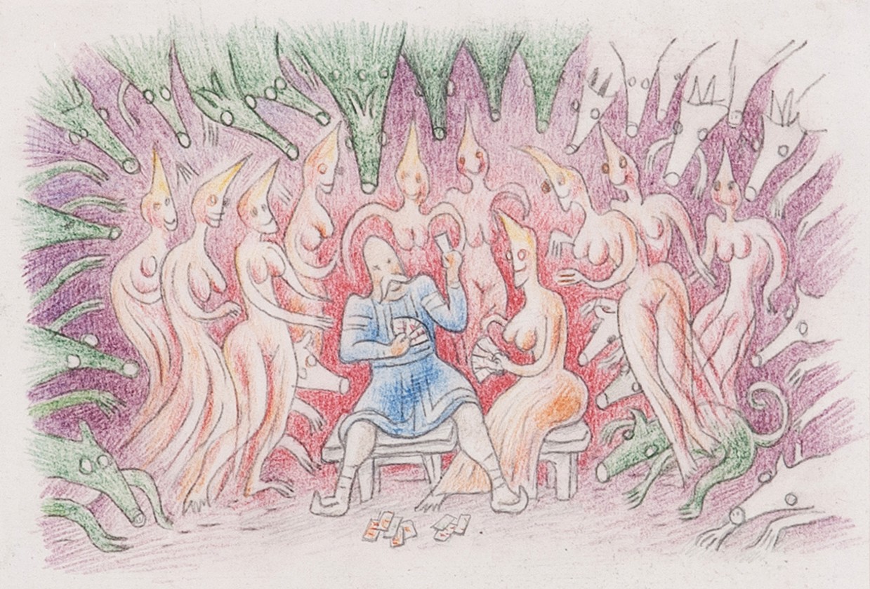 Jan Zrzavý (1890 - 1977) - Ztracený dopis