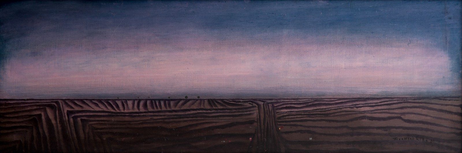 František Říha (1910 - 1986) - Zoraná krajina