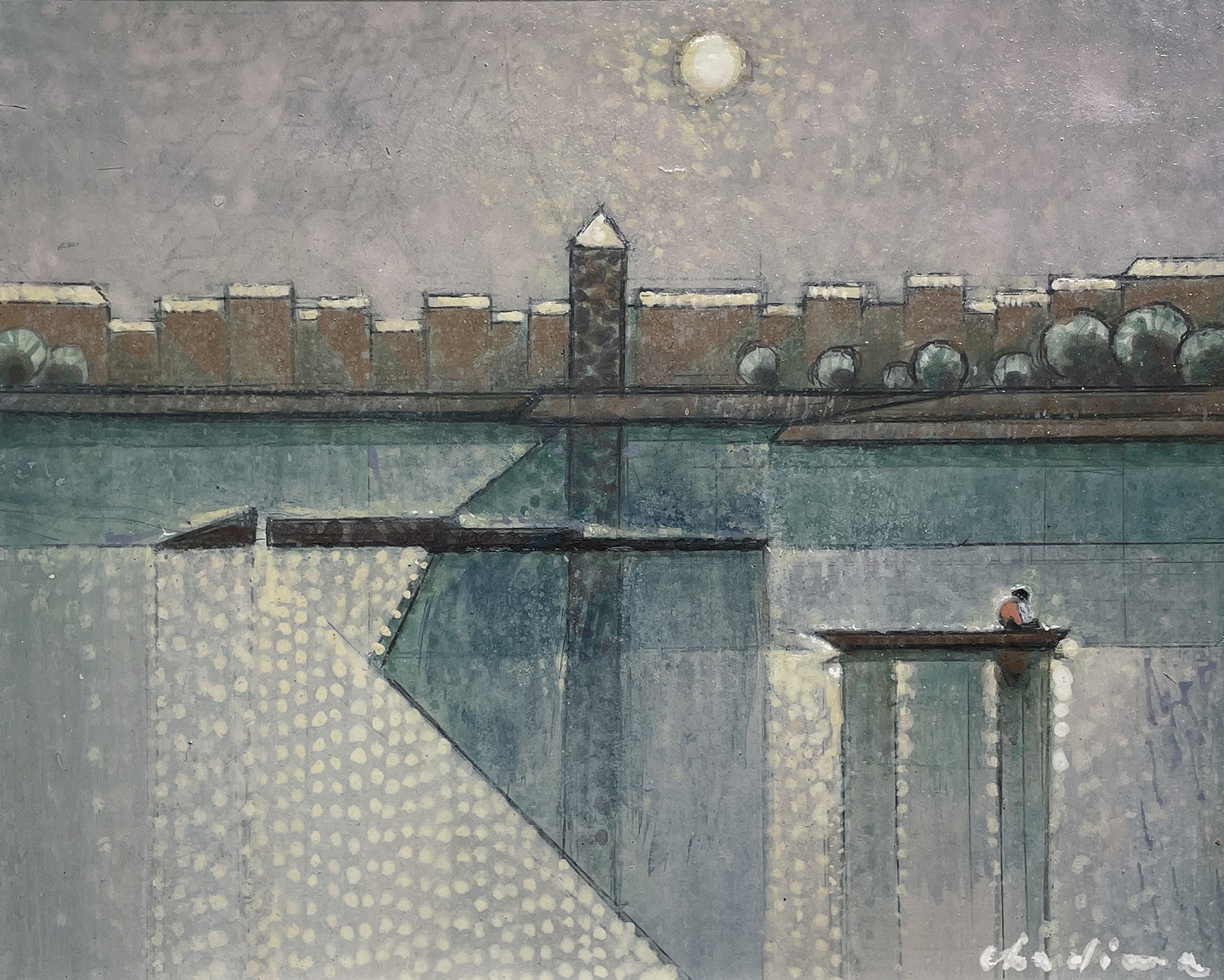 Jiří Chadima (1923) - Pod jezem