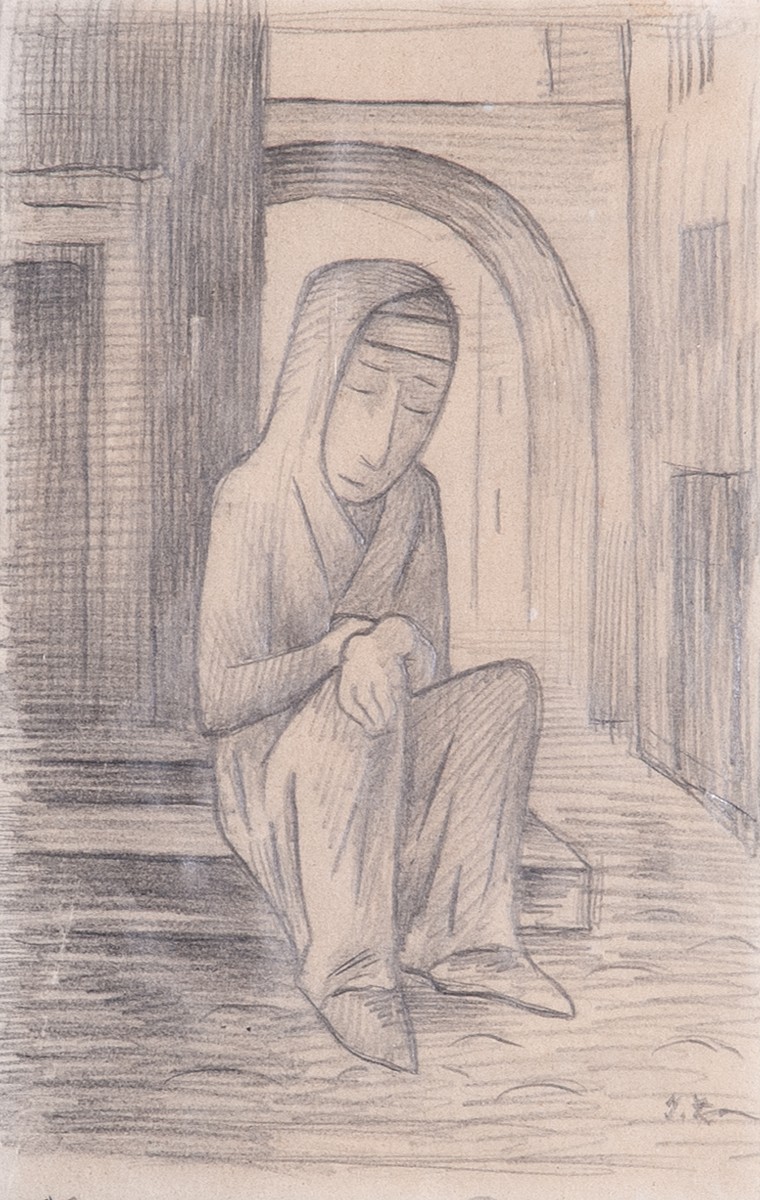 Jan Zrzavý (1890 - 1977) - Chudá žena