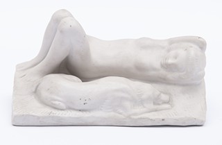 Jan Štursa (1880 - 1925) - Dívka s chrtem