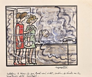 Jiří Winter Neprakta (1924 - 2011) - Novák ještě neodjel