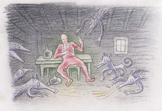 Jan Zrzavý (1890 - 1977) - Předvečer Jana Křtitele