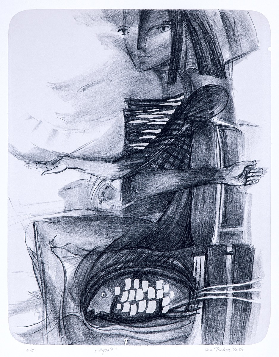Iva Fialová (1958) - Rybář