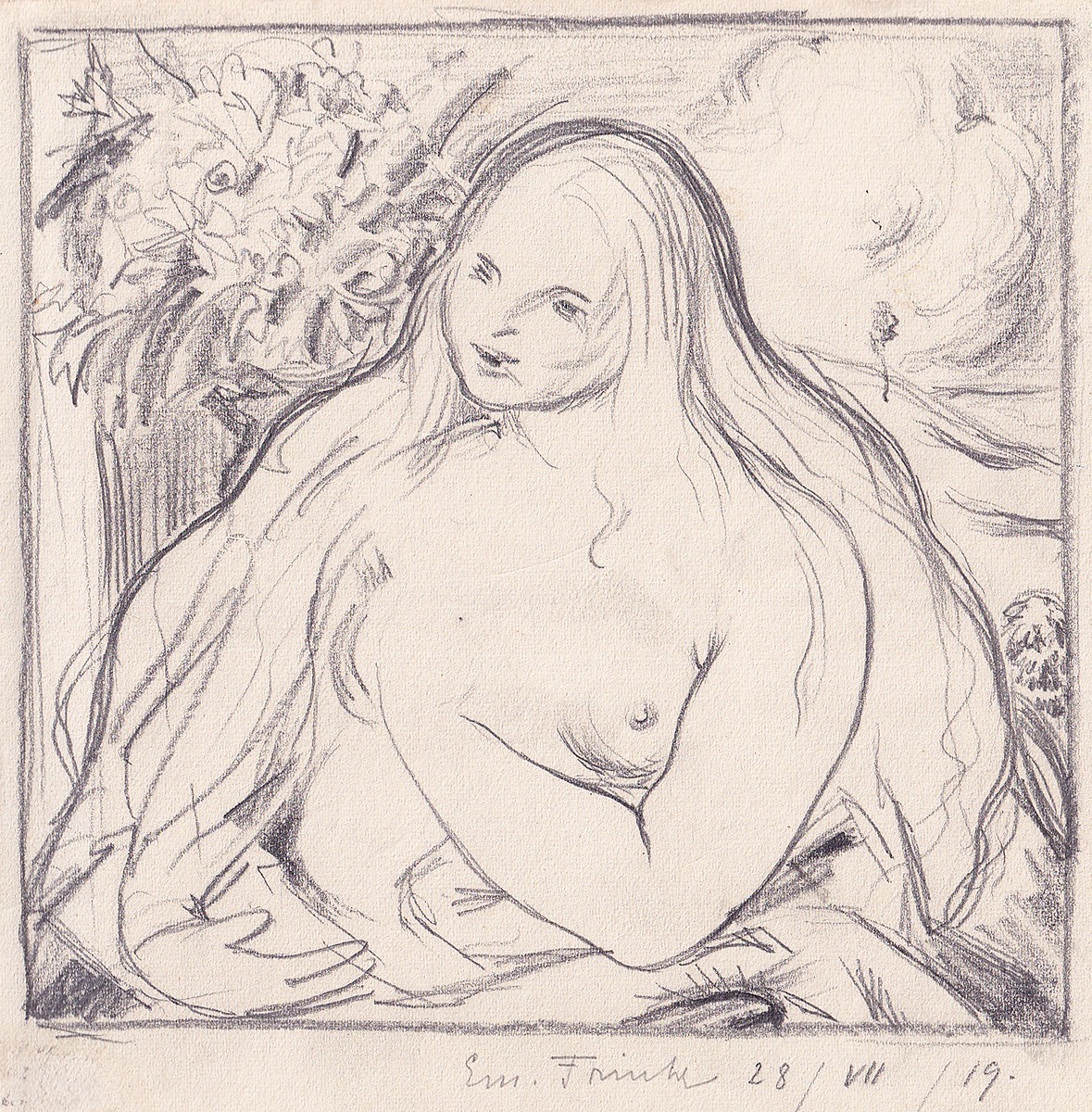 Emanuel Frinta (1896 - 1970) - Žena