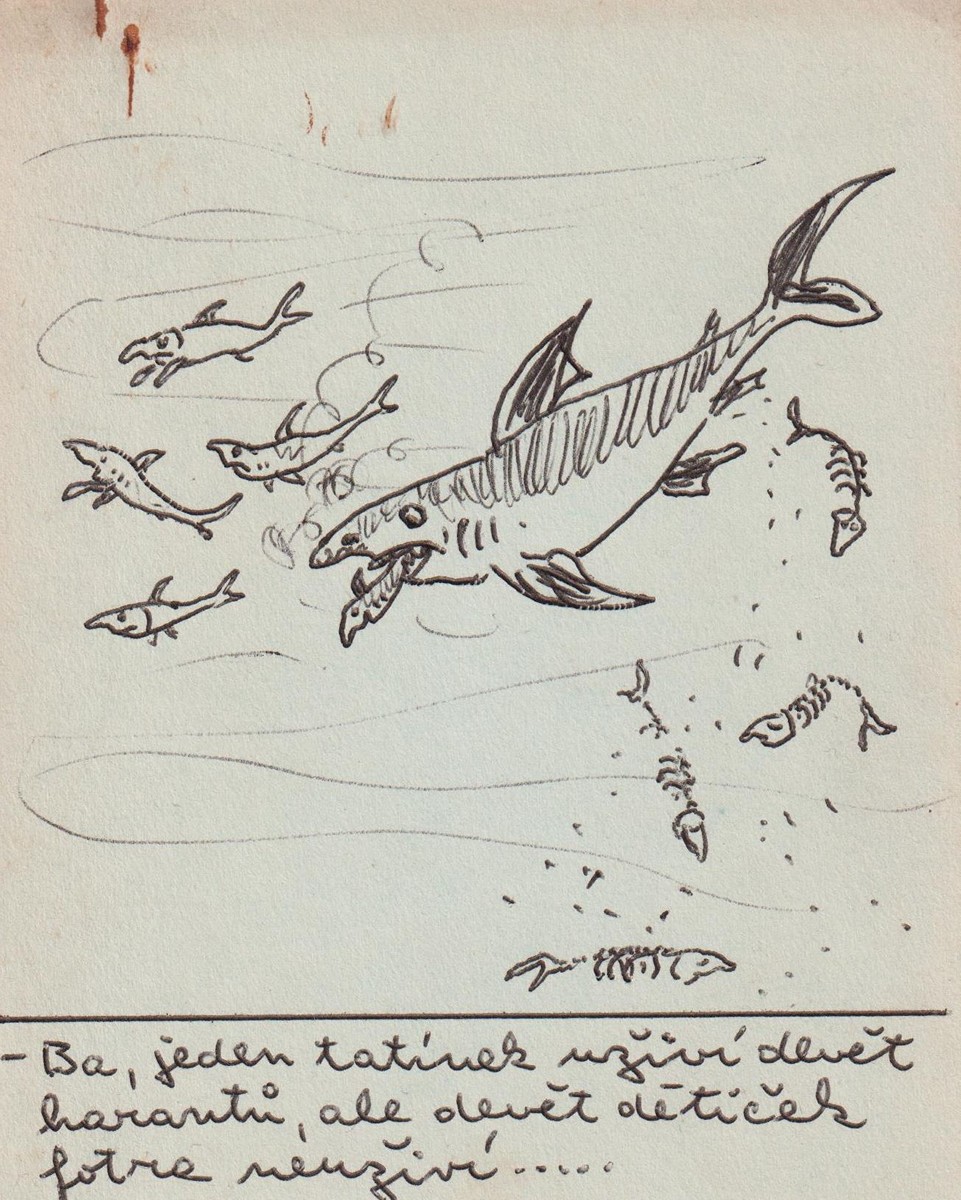 Jiří Winter Neprakta (1924 - 2011) - Žraloci