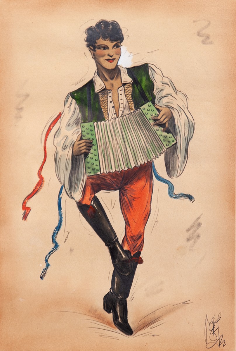 Jaroslav Štika (1906 - 1940) - Harmonikář