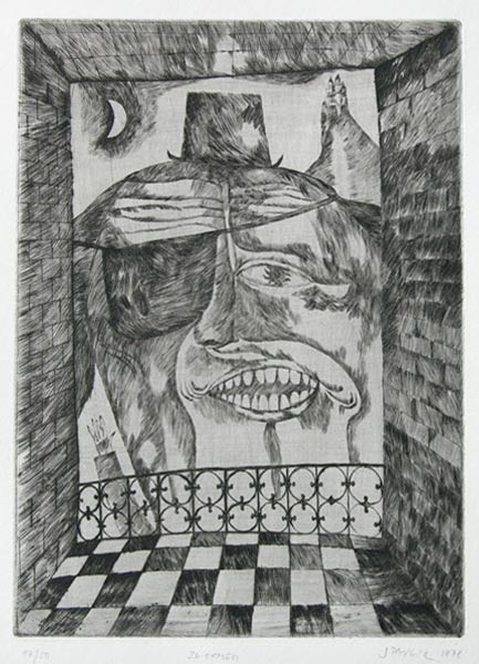 Jiří Pavlík (1939 - 1993) - Za oknem