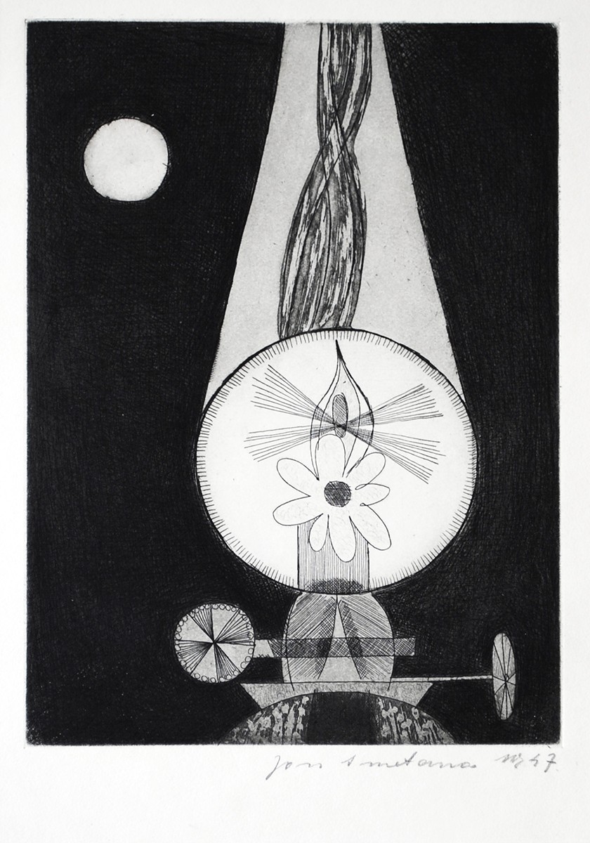 Jan Smetana (1918 - 1998) - Lampa