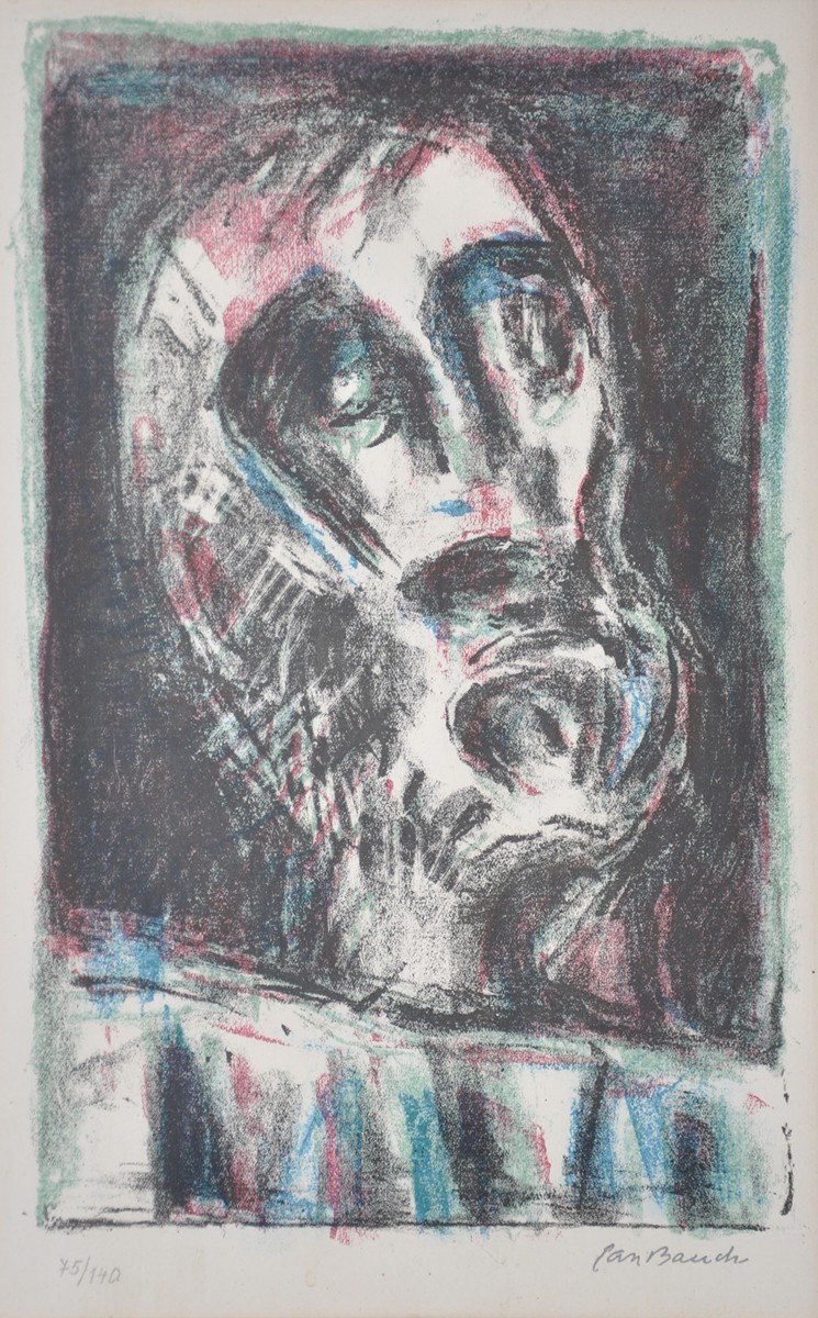 Jan Bauch (1898 - 1995) - Hlava muže