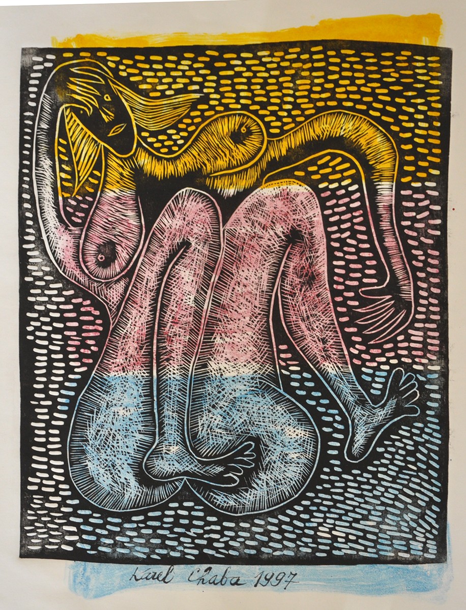 Karel Chaba (1925 - 2009) - Ženský akt