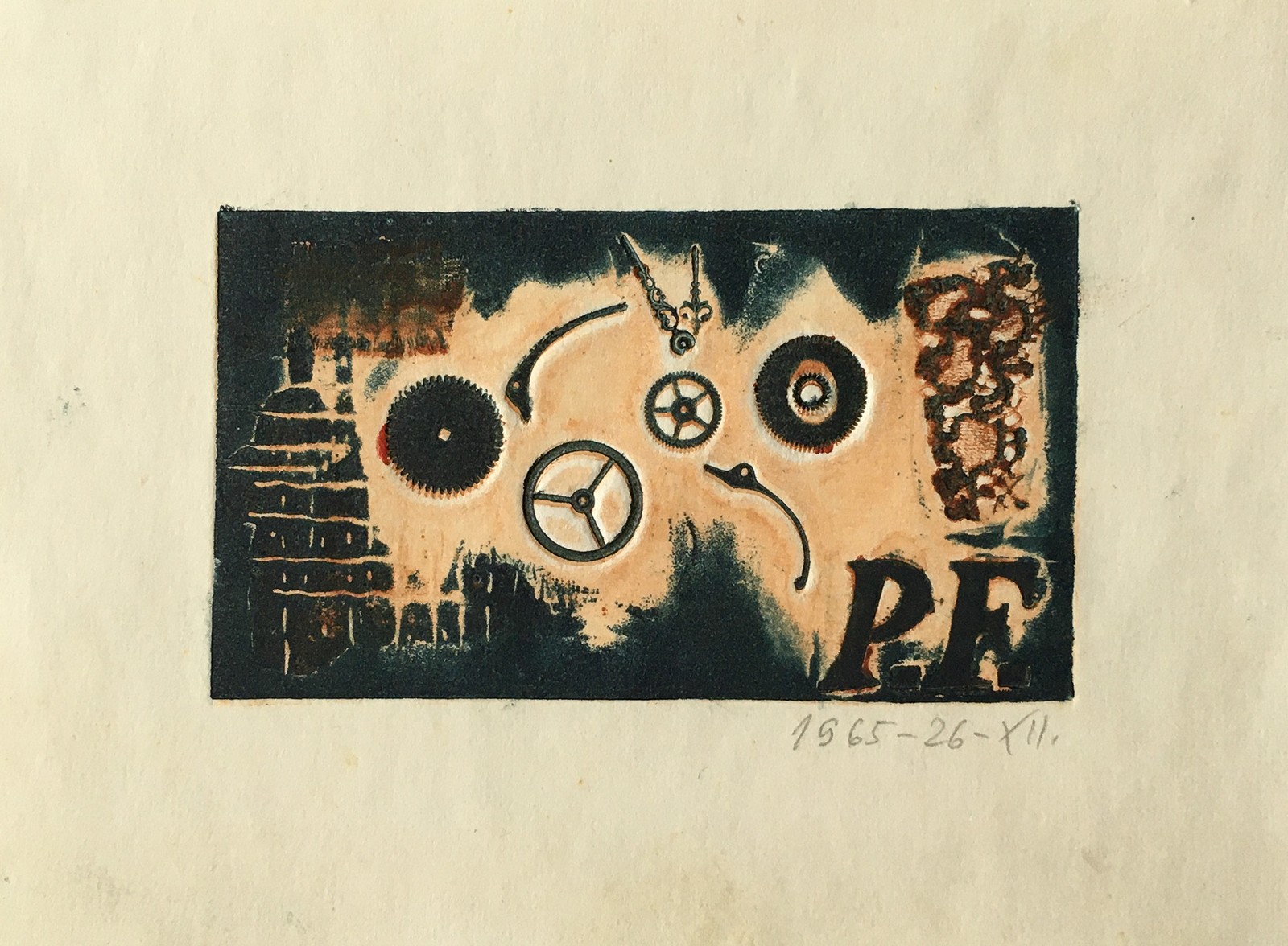 Vladimír Boudník (1924 - 1968) - PF 1967
