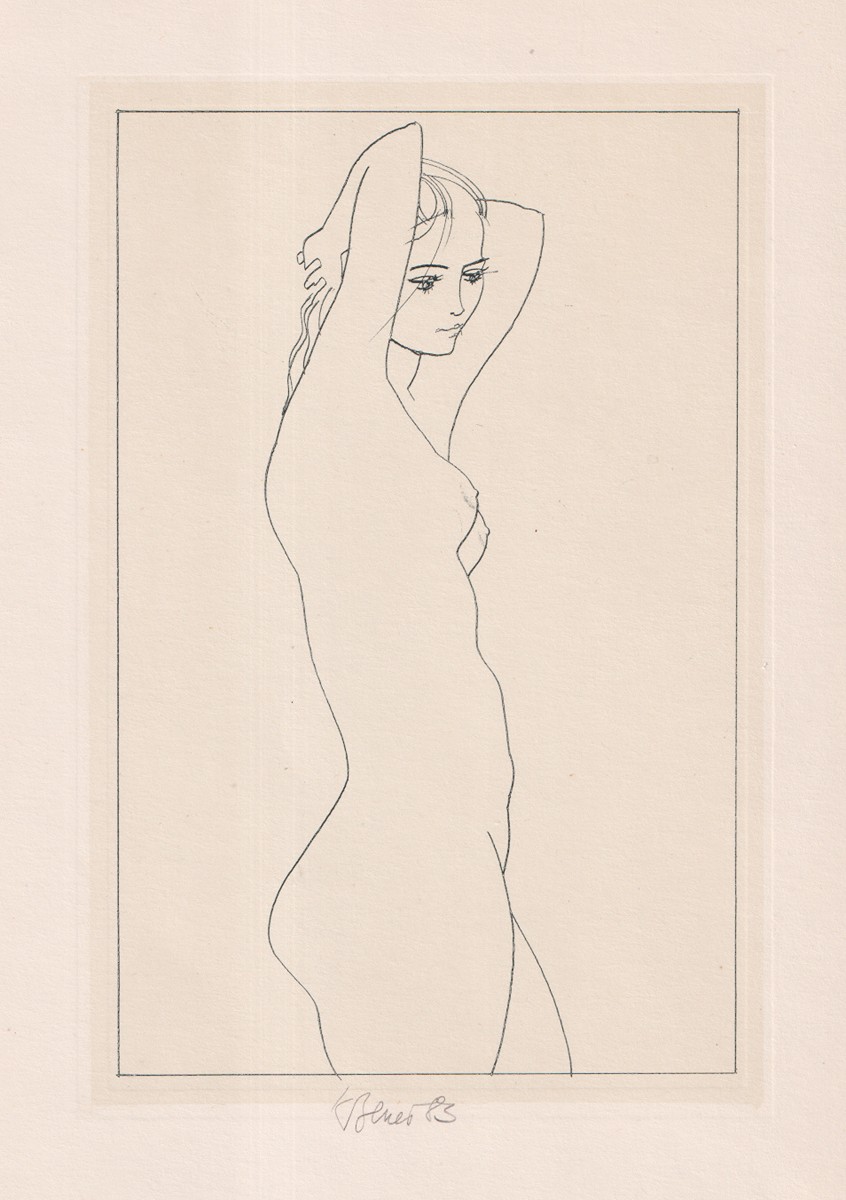 Karel Beneš (1932 - 2021) - Akt