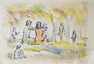 Václav Hejna (1914 - 1985) - V parku