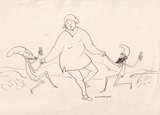 Karel Oberthor (1921 - 1996) - Trpaslíci