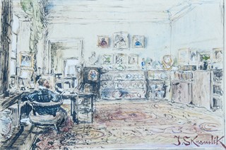 Jan Skramlík (1860 - 1936) - Vlastní ateliér v Praze