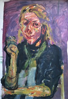 Antonín Kroča (1947 - 2025) - Portrét Milady Polianové