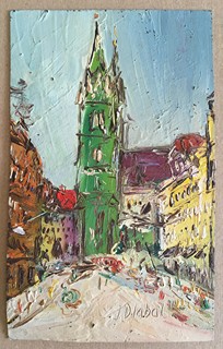 Josef Dlabal (1920 - 2004) - V ruchu velkoměsta