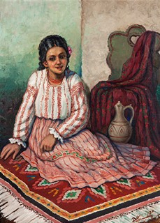 František Čermák (1904 - ?) - Mladá cikánka