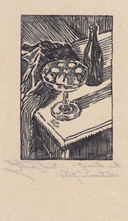 Karel Tondl (1893 - 1980) - Zátiší s ovocem a vínem