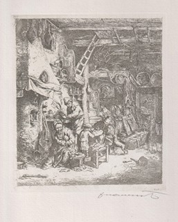 Adriaen Van Ostade (1610 - 1685) - Rodina