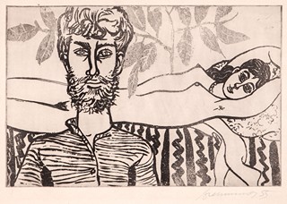 Richard Fremund (1928 - 1969) - Ležící