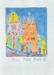 Karel Chaba (1925 - 2009) - Městské průčelí