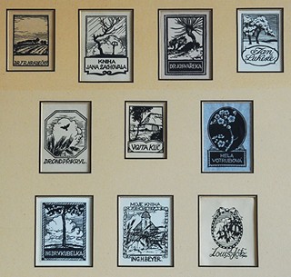 Jaroslav Votruba (1889 - 1971) - Soubor 10 Ex libris