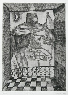 Jiří Pavlík (1939 - 1993) - Za oknem