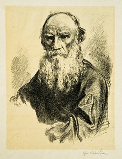 Jaroslav Vodrážka (1894 - 1984) - Lev Nikolajevič Tolstoj