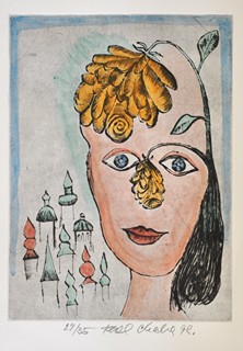 Karel Chaba (1925 - 2009) - Květinová
