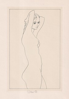 Karel Beneš (1932 - 2021) - Akt
