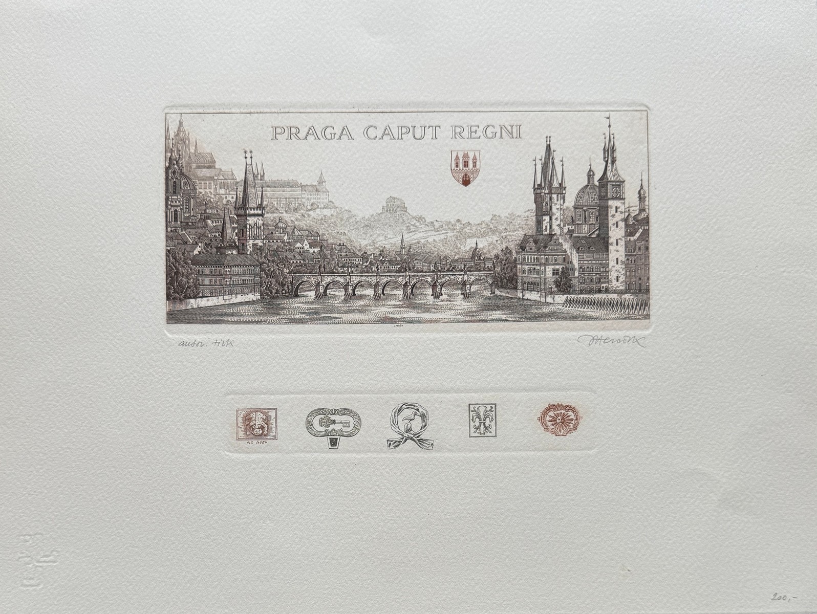 Herčík Josef (1922–1999) - Praga Caput Regni