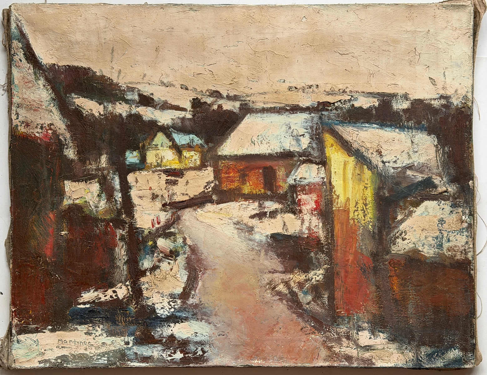 Martinec Milan (1942–2026) - Zimní motiv (1977)