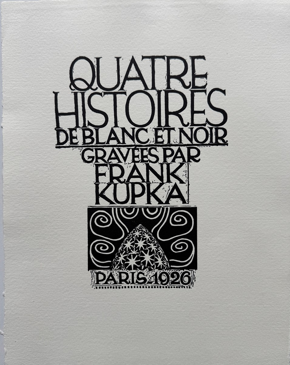 Tichý František (1896 – 1961) - Quatre histoires de blanc et noir – Tirážový list
