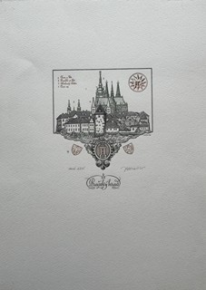 Josef Herčík (1922 - 1999) - Pražský hrad