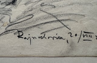 Koníček Oldřich (1886 – 1932) - Rajnochovice – srpen (1920)