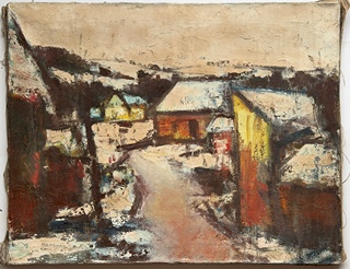 Martinec Milan (1942–2026) - Zimní motiv (1977)