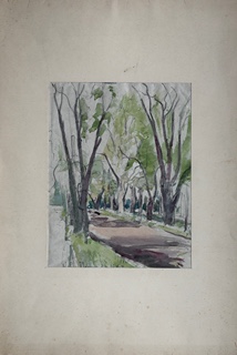 Koníček Oldřich (1886 – 1932) - Parková alej