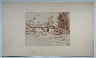 Koníček Oldřich (1886 – 1932) - Most ve Stromovce 