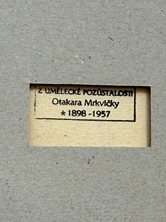Otakar Mrkvička (1898 - 1957) - Hamlet