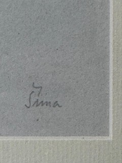Josef Šíma (1891 - 1971) - Dívka po koupeli