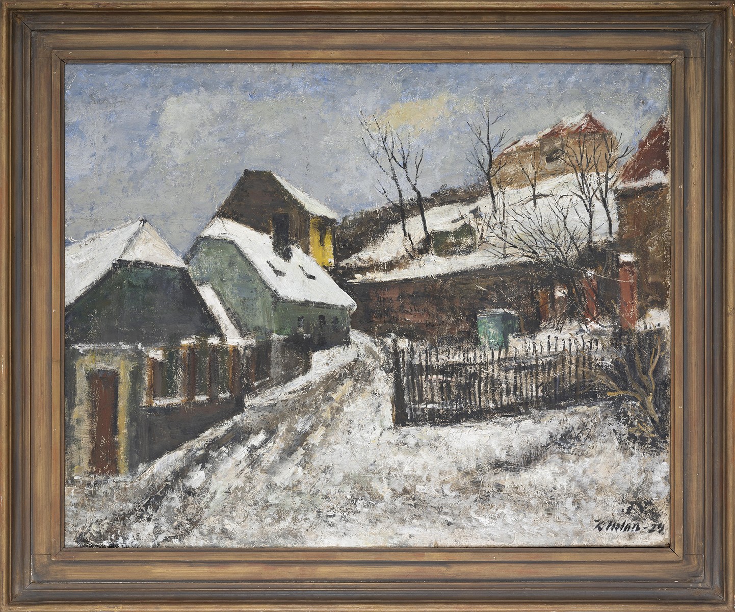 Winter in the suburbs
