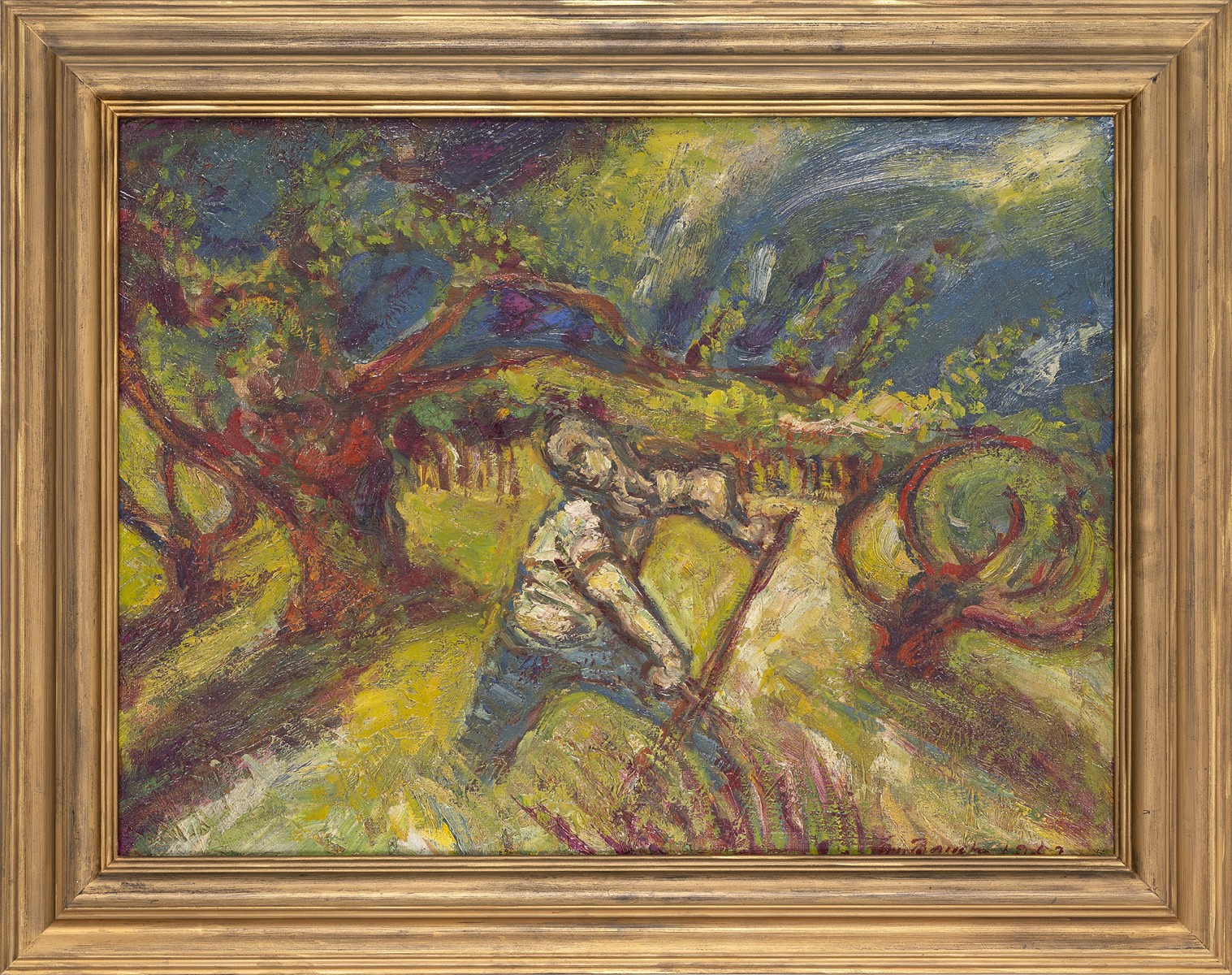 In the orchard