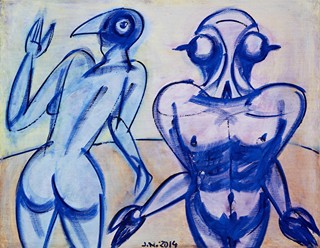 Neon figures
