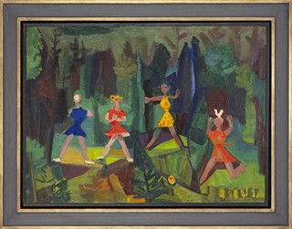 Children in the forest