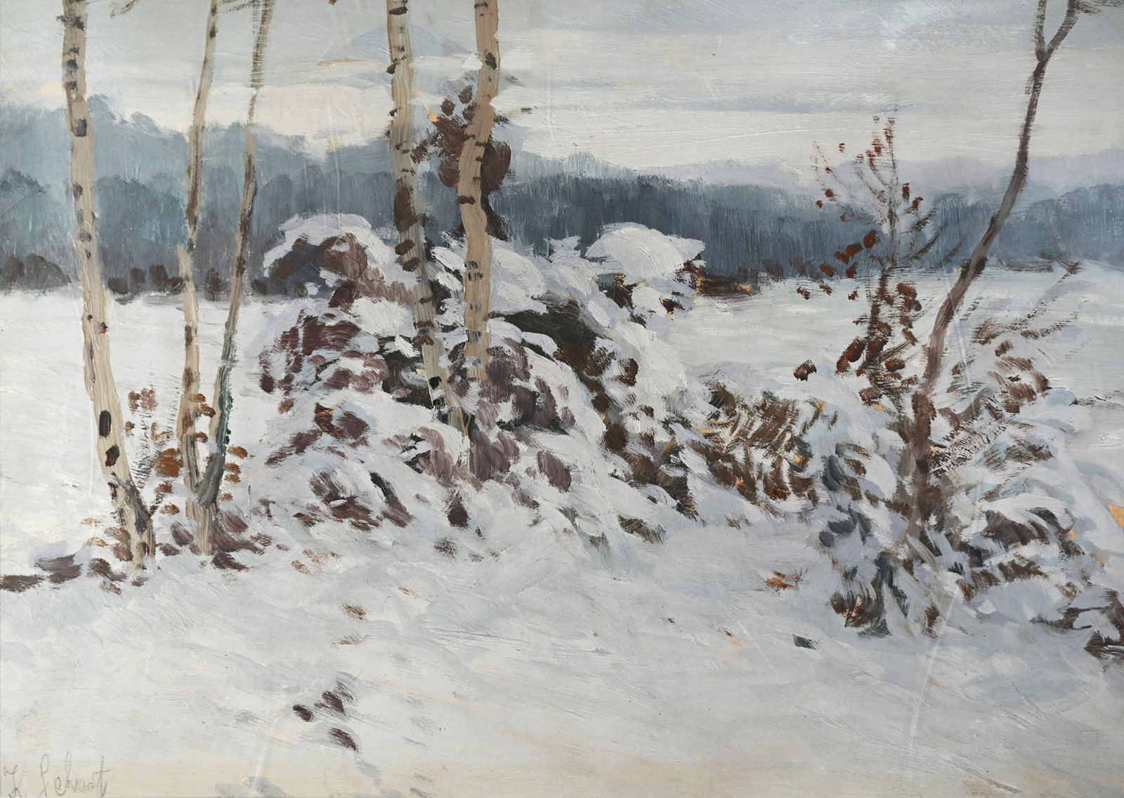 Karel Schadt (1888 - 1955) - Zimní nálada