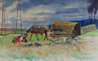 Jindřich Vlček (1885 - 1968) - Potulní cikání